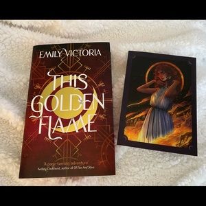Fairyloot Exclusive edition of This Golden Flame